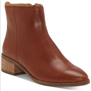 New Lucky Brand Women's Lenree Leather Booties